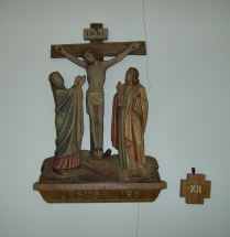 Station of the cross, Jesus dies