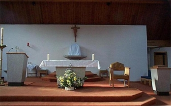 Church alter