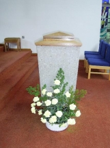 Baptismal font