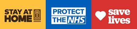 stay at home, protect the NHS, save lives